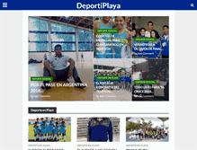 Tablet Screenshot of deportiplaya.net